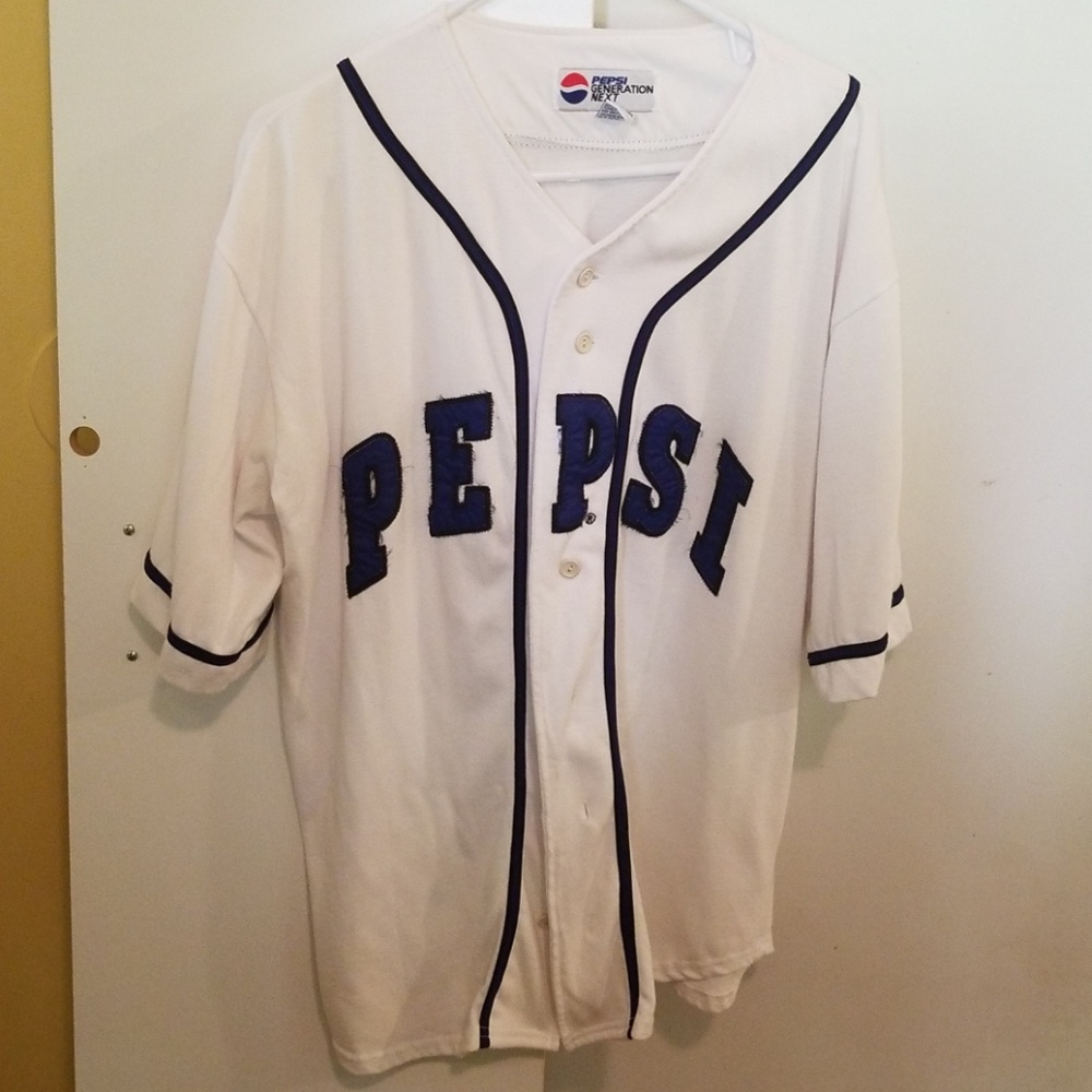 Pepsi baseball style jersey